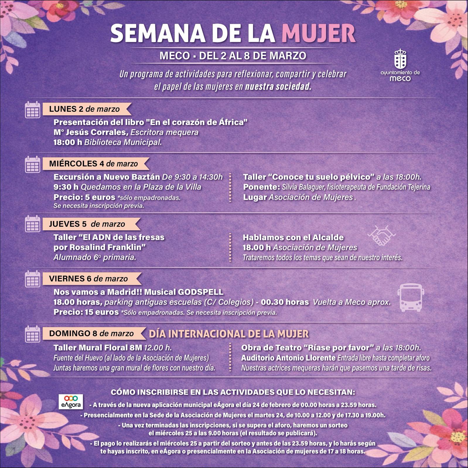 Semana de la mujer 2026