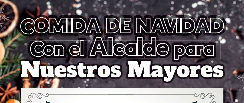 Comida de navidad con el Alcalde para Nuestros Mayores