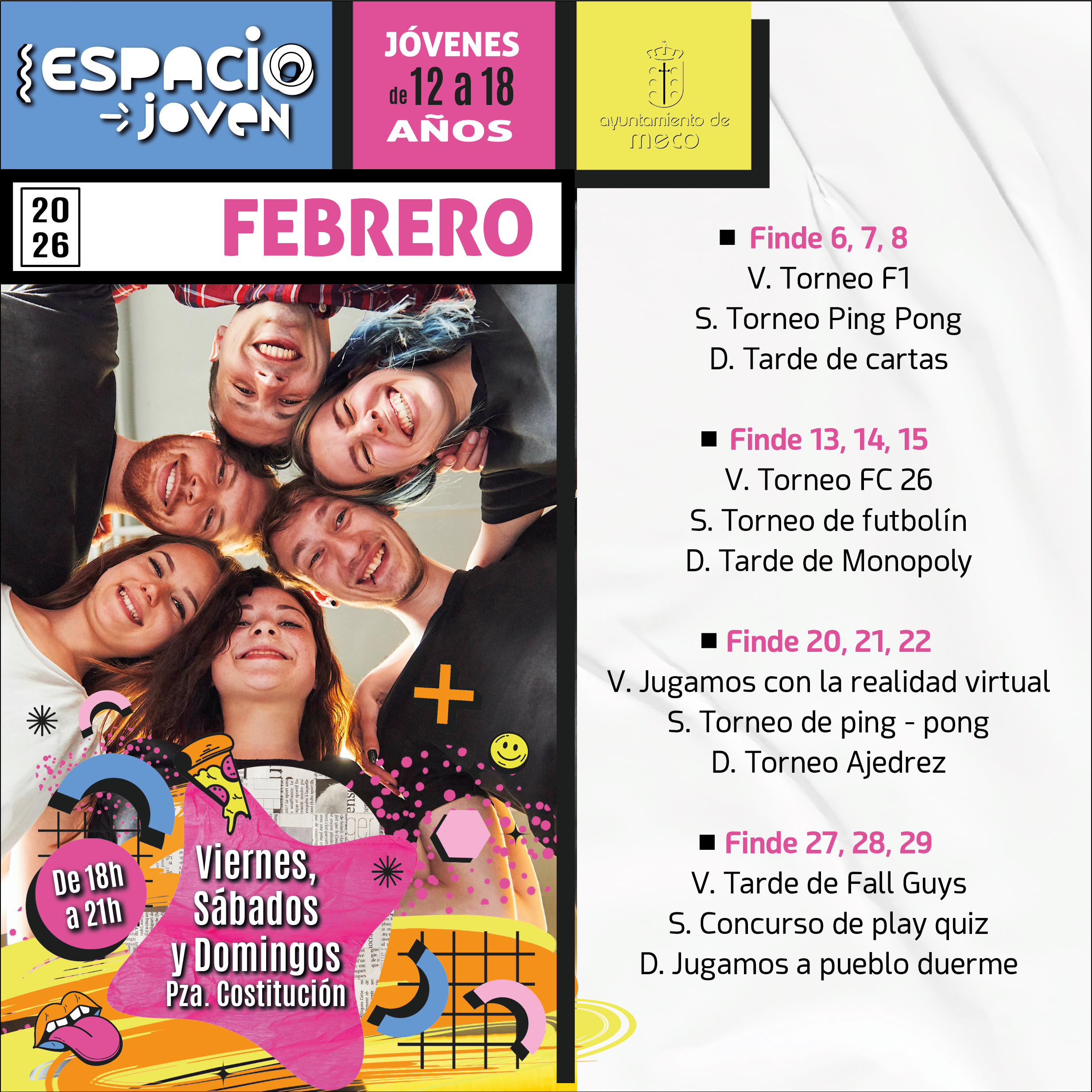 Espacio Joven Febrero 2026