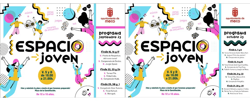 Findes súper atractivos para los jóvenes de Meco